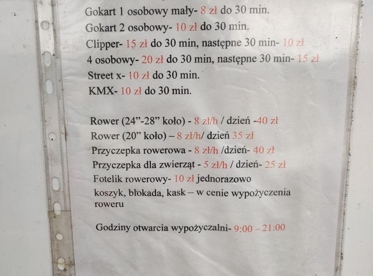 Wypożyczalnia gokart&oacute;w